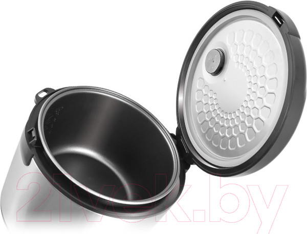 Изображение товара Мультиварка Centek CT-1490 (черный/сталь)