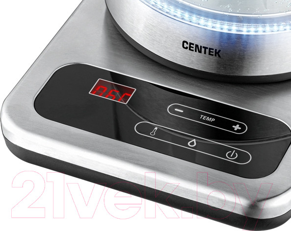 Изображение товара Электрочайник Centek CT-0031 (стекло)
