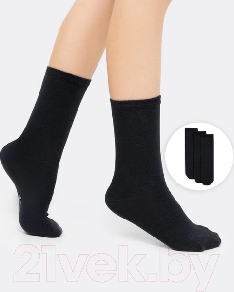 Изображение товара Носки детские Mark Formelle 430A-1407 (р.24, черный-3)