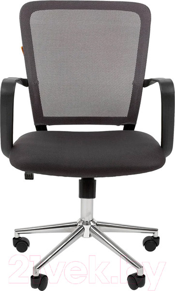 Изображение товара Кресло офисное Chairman 698 хром новый подлокотник (TW-04, серый)