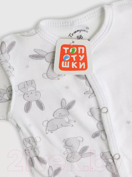 Изображение товара Боди для малышей Топотушки Зайчата с царапками / 6748-56