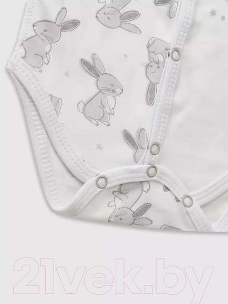 Изображение товара Боди для малышей Топотушки Зайчата с царапками / 6748-56