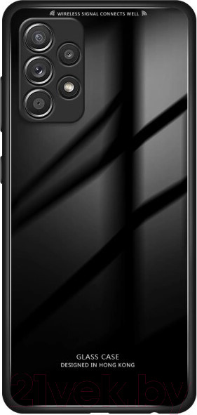 Изображение товара Чехол-накладка Case Glassy для Galaxy A32 5G (черный)