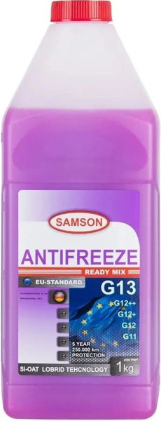Изображение товара Антифриз SAMSON EU-Standard G13 (1кг, фиолетовый)
