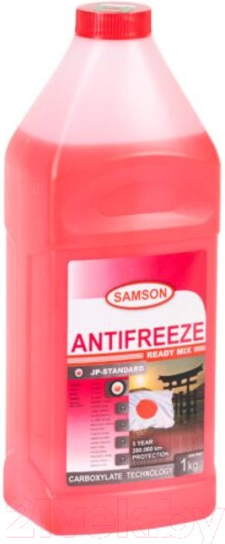 Изображение товара Антифриз SAMSON JP-Standard (1кг, красный)