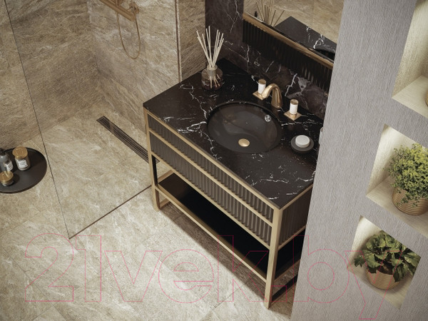 Изображение товара Плитка Cersanit Mercury Рельеф 16318 (297x598, бежевый)