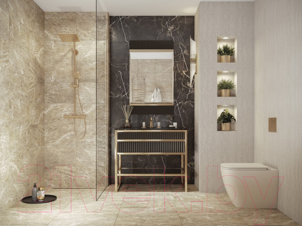 Изображение товара Плитка Cersanit Mercury Рельеф 16318 (297x598, бежевый)