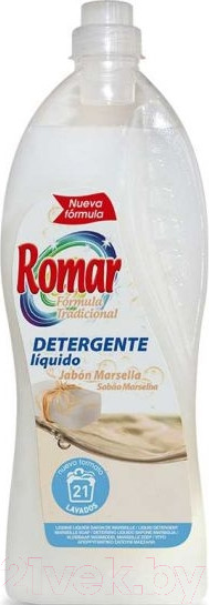 Изображение товара Гель для стирки Romar Марсельское мыло (1.5л)
