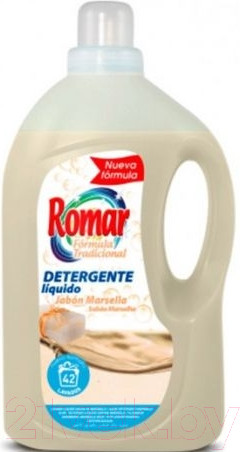 Изображение товара Гель для стирки Romar Марсельское мыло (3л)