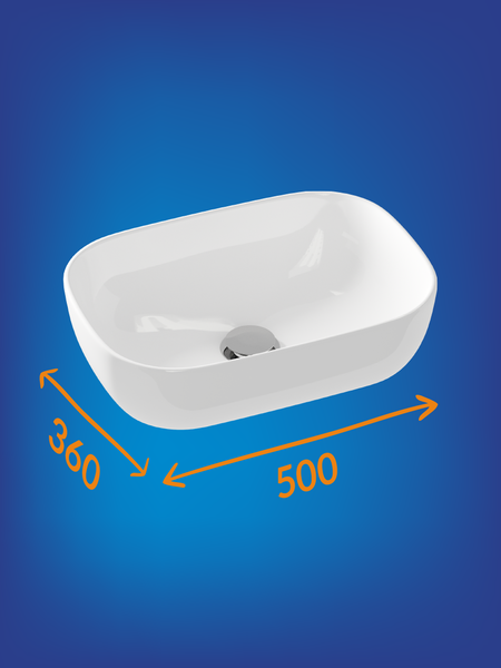 Изображение товара Умывальник Cersanit Moduo 50 Square / 63570