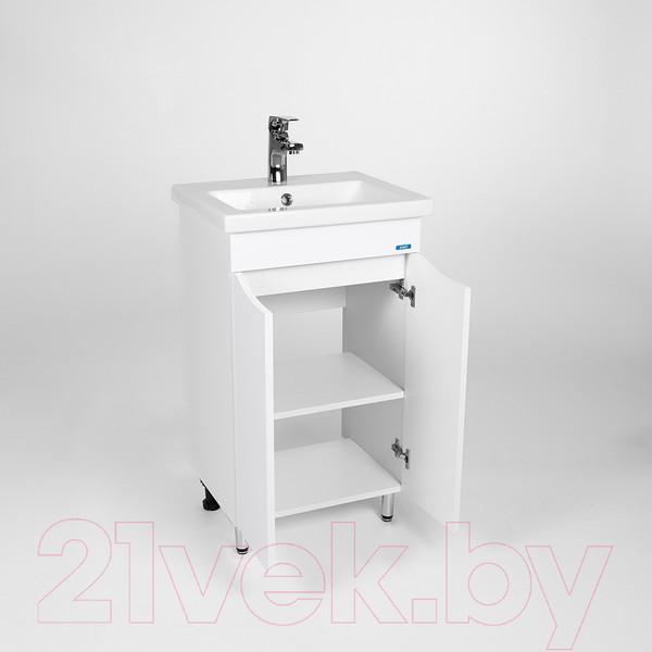 Изображение товара Тумба с умывальником Viant Рим Como 50 / VRIM50CO-T2ST + S-UM-COM50/1-w