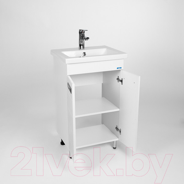 Изображение товара Тумба с умывальником Viant Вена Como 50 / VVEN50CO-T2ST + S-UM-COM50/1-w