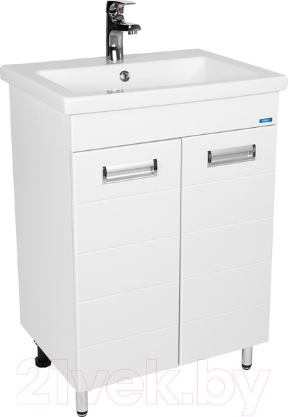 Изображение товара Тумба с умывальником Viant Вена Como 60 / VVEN60CO-T2ST + S-UM-COM60/1-w