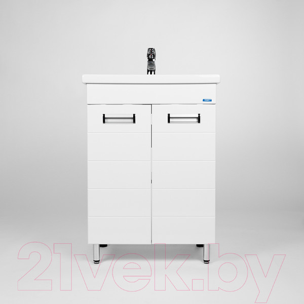 Изображение товара Тумба с умывальником Viant Вена Como 60 / VVEN60CO-T2ST + S-UM-COM60/1-w