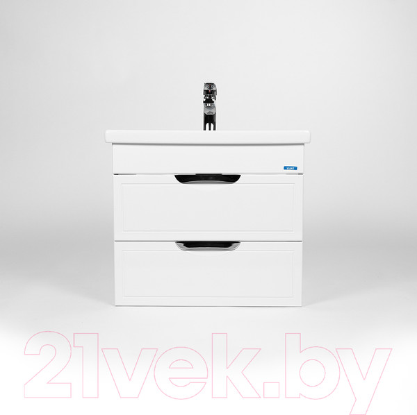 Изображение товара Тумба с умывальником Viant Лима Como 60 / VLIM60CO-T2YP + S-UM-COM60/1-w