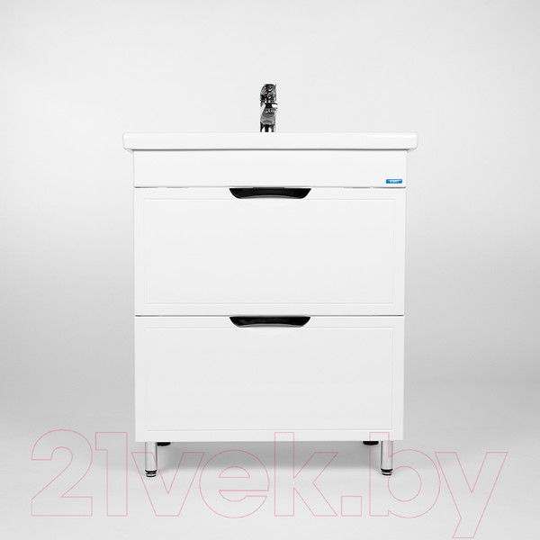 Изображение товара Тумба с умывальником Viant Лима Como 70 / VLIM70CO-T2Y + S-UM-COM70/1-w