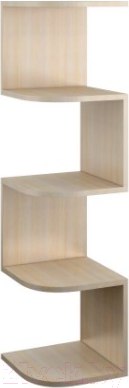 Изображение товара Полка Bon Mebel Снейк 1 (дуб молочный)