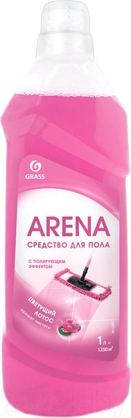 Изображение товара Чистящее средство для пола Grass Arena с полирующим эффектом Цветущий лотос / 125185 (1л)