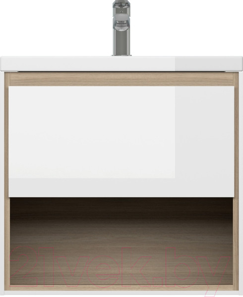 Изображение товара Тумба с умывальником Cersanit Louna 60 + Como 60