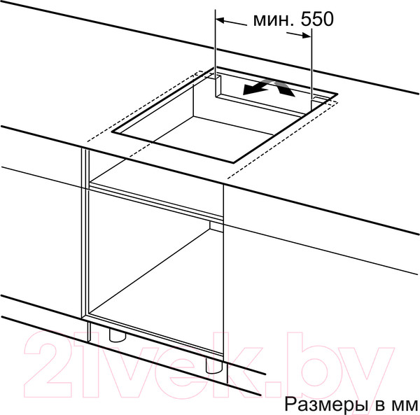 Изображение товара Индукционная варочная панель Bosch PUE63RBB5E