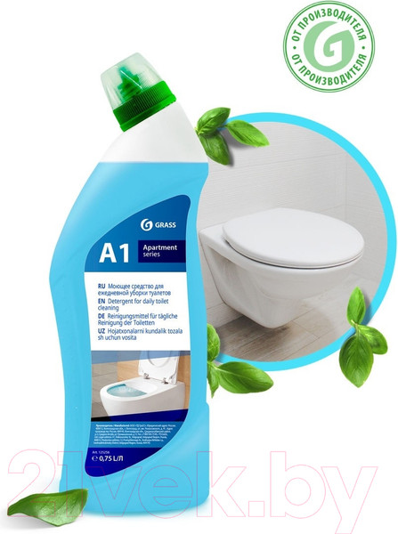 Изображение товара Чистящее средство для унитаза Grass Apartament series А1 / 125256 (750мл)