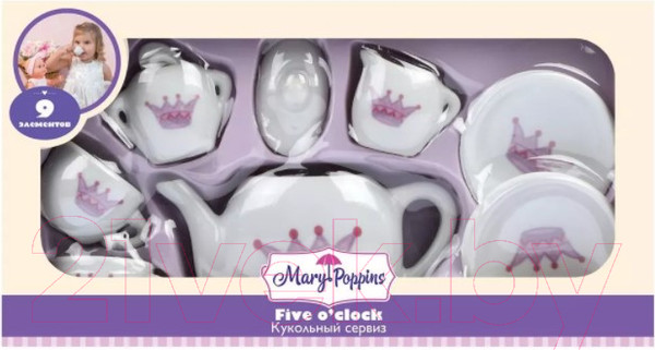 Изображение товара Набор игрушечной посуды Mary Poppins Корона / 453016