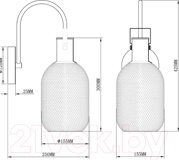 Изображение товара Бра Moderli Alina / V2800-1W