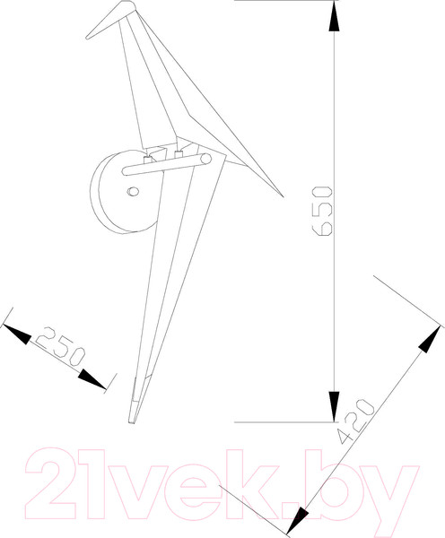 Изображение товара Бра Moderli Birds / V3070-WL