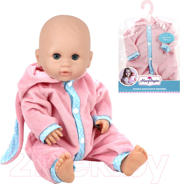Изображение товара Аксессуар для куклы Mary Poppins Комбинезон. Зайка / 452150
