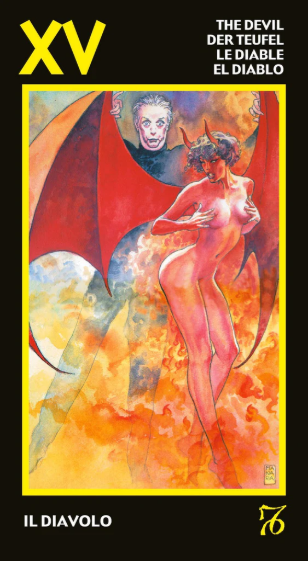 Изображение товара Гадальные карты Lo Scarabeo Manara Milo Erotic Tarot of Manara / EX24
