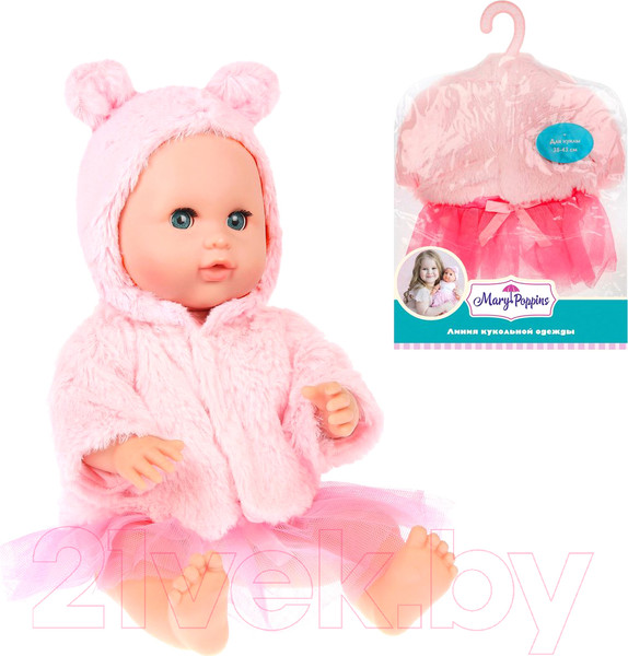 Изображение товара Аксессуар для куклы Mary Poppins Шубка с юбкой / 452152