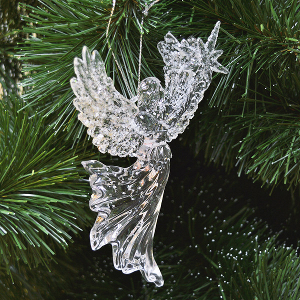 Изображение товара Елочная игрушка Волшебная страна Ангел YH-477 / 103465