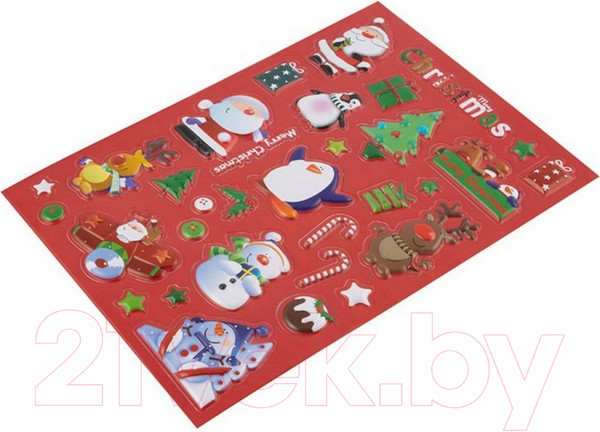 Изображение товара Набор наклеек Волшебная страна Новый год YH-955 / 103477