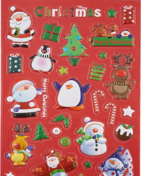 Изображение товара Набор наклеек Волшебная страна Новый год YH-955 / 103477