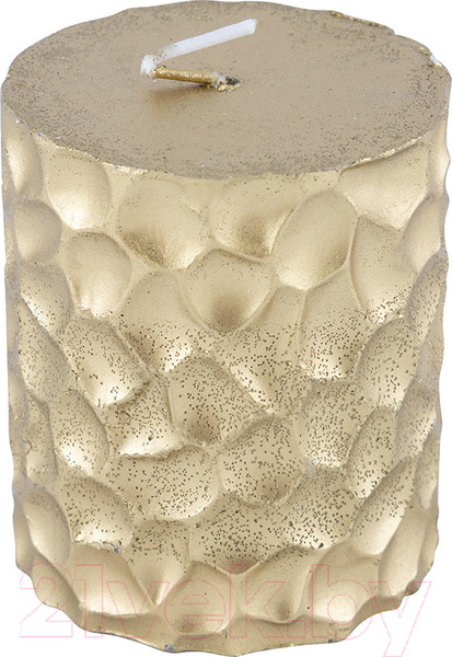 Изображение товара Свеча Волшебная страна Deco Christmas Iceberg / 103388 (золотой)