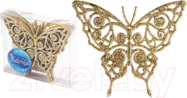 Изображение товара Набор елочных игрушек Волшебная страна Бабочки / 005633