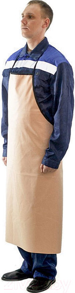 Изображение товара Фартук рабочий Урарту Прорезиненный (83x105см, медицинская клеенка)