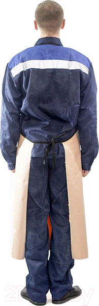 Изображение товара Фартук рабочий Урарту Прорезиненный (83x105см, медицинская клеенка)