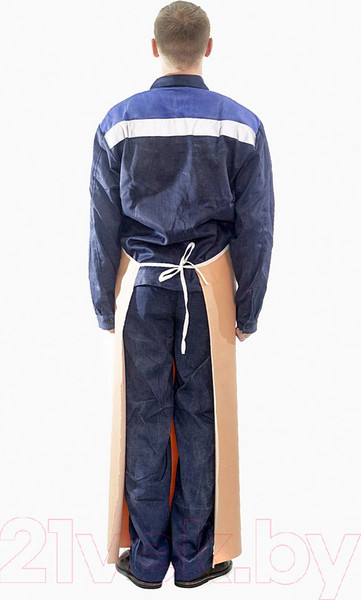 Изображение товара Фартук рабочий Урарту Прорезиненный медицинская клеенка (83x130см медицинская клеенка)