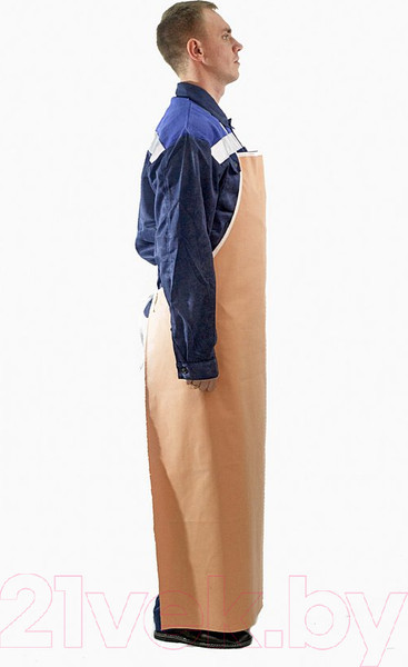 Изображение товара Фартук рабочий Урарту Прорезиненный медицинская клеенка (83x130см медицинская клеенка)