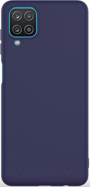 Изображение товара Чехол-накладка Case Matte Lux для Galaxy A12/M12 (фиолетово-синий)