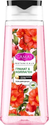 Изображение товара Гель для душа Camay Botanicals Цветы граната (250мл)