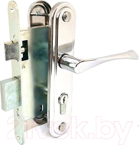 Изображение товара Замок врезной Омега ЗВ7 (хром)