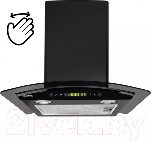 Изображение товара Вытяжка купольная Grand Blagnac GC 60 (черный)
