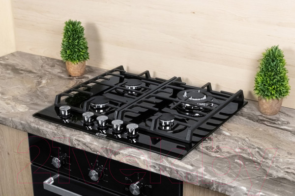 Изображение товара Газовая варочная панель Germes HAG-60BK-CT