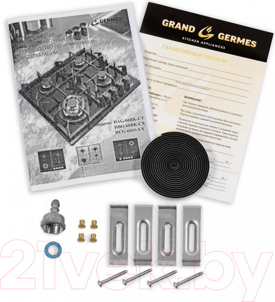 Изображение товара Газовая варочная панель Germes HAG-60BK-CT