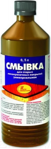 Изображение товара Смывка краски Новбытхим Для старых лакокрасочных покрытий (500мл)