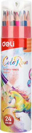 Изображение товара Набор цветных карандашей Deli Color Run / С00327 (24цв)
