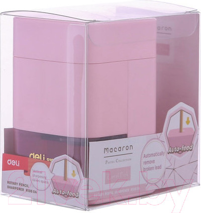 Изображение товара Точилка Deli Macaron / R10604 (в ассортименте)