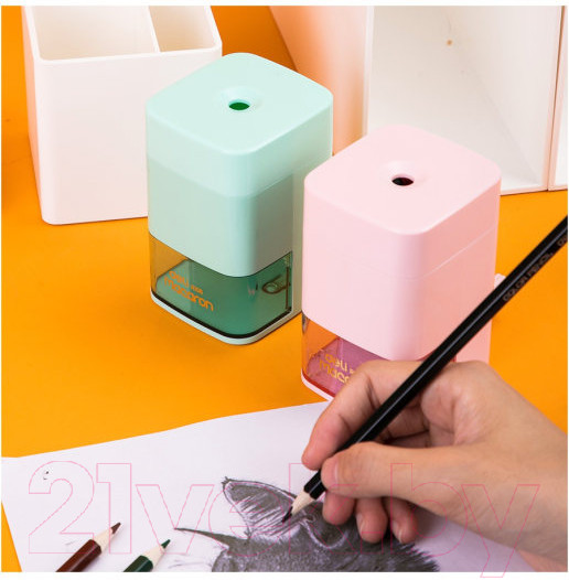 Изображение товара Точилка Deli Macaron / R10604 (в ассортименте)